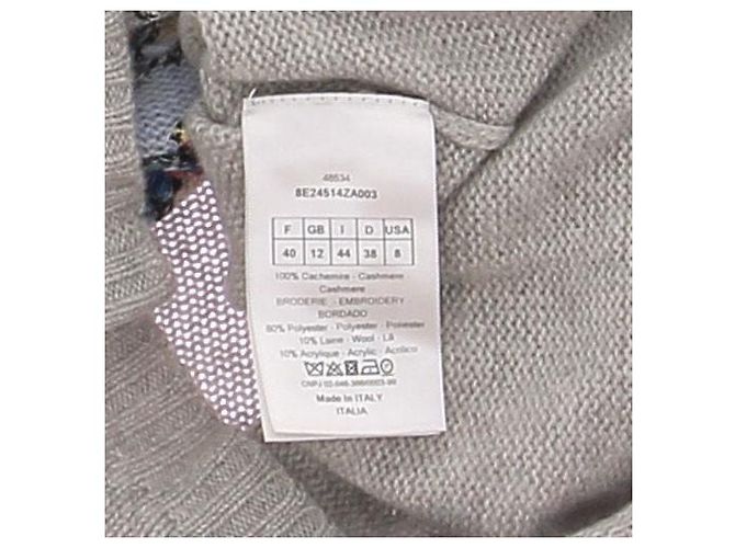 Christian Dior Suéter gris de cachemira - vista 6