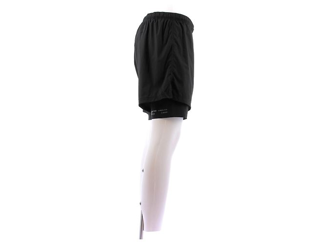 Autre Marque Pantaloncini neri SATISFY Nero - vista 3
