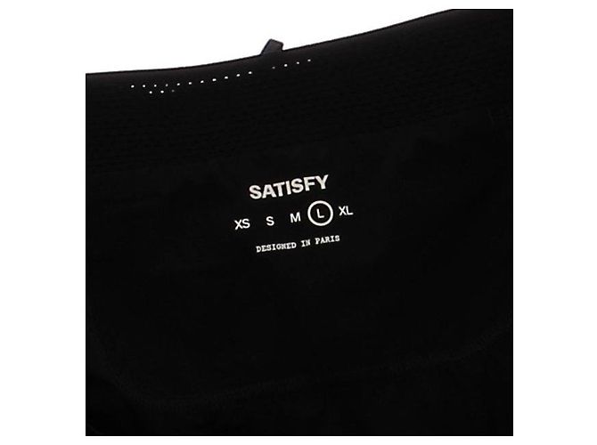 Autre Marque Pantaloncini neri SATISFY Nero - vista 5