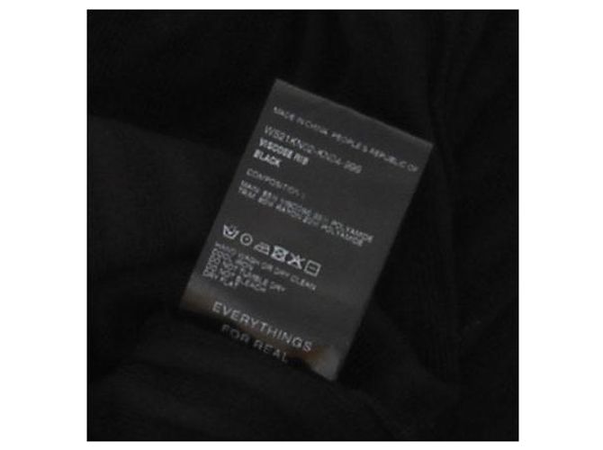 Autre Marque Camiseta de malla negra Preto - vista 6