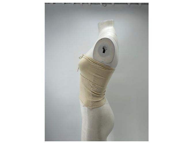 Top bustier Rouje crema Beige - vista 4
