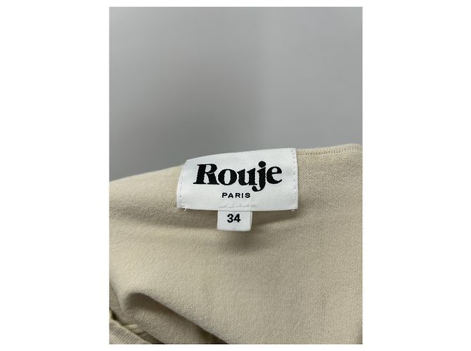 Top bustier Rouje crema Beige - vista 6