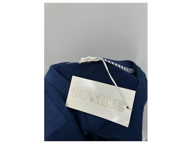 Autre Marque TOOSHIE Pullover Marineblau Baumwolle S - Ansicht 5