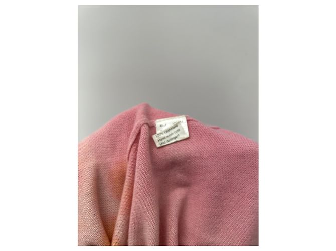 Autre Marque Suéter de Cachemira Tie & Dye Naranja - vista 6