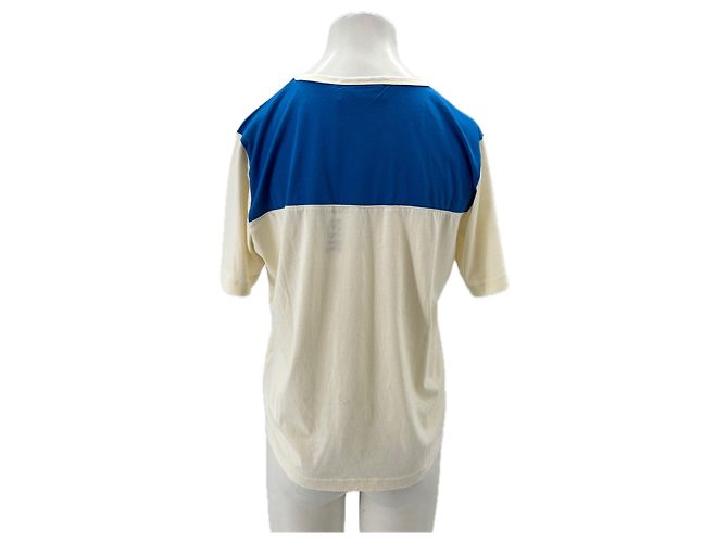 Autre Marque T-shirt bianco e blu - vista 2