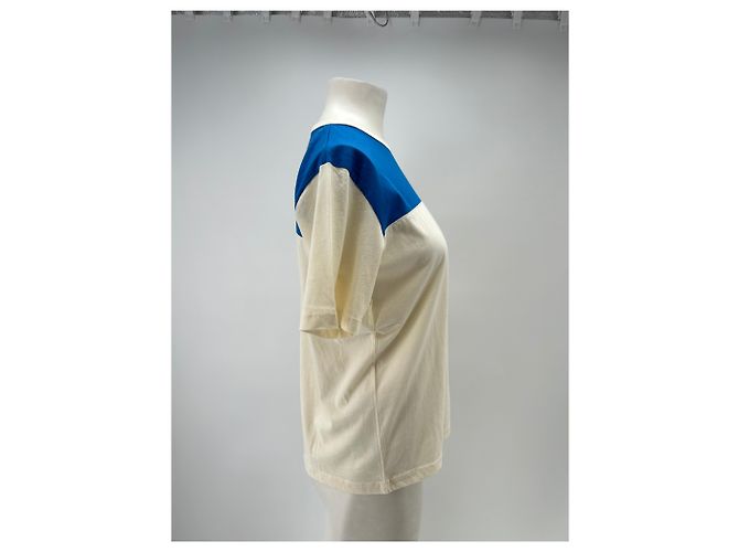 Autre Marque T-shirt bianco e blu - vista 3
