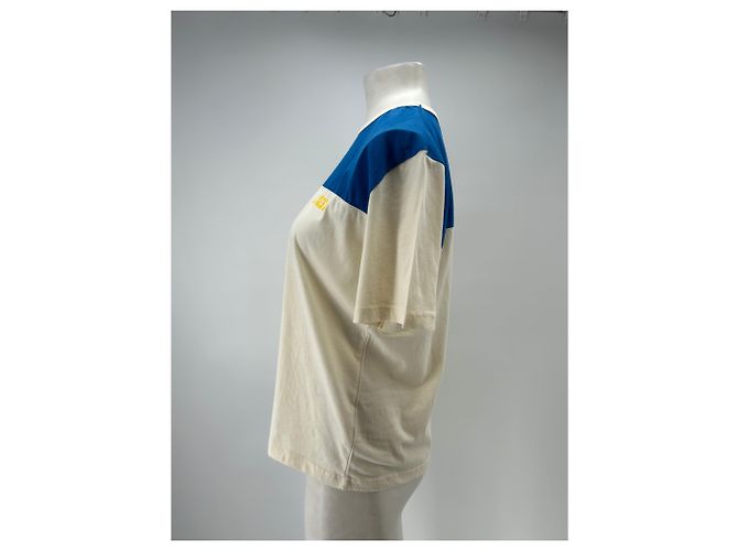 Autre Marque T-shirt bianco e blu - vista 4