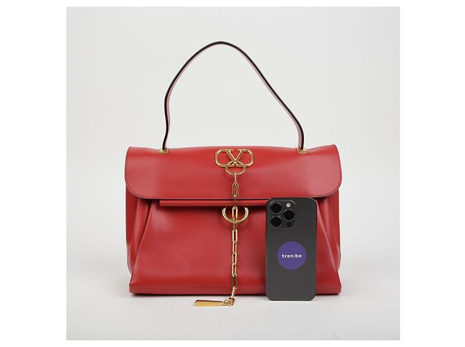 Valentino Tote Bag mit Ringgriff Rot - Ansicht 11