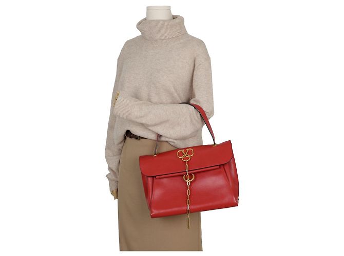 Valentino Tote Bag mit Ringgriff Rot - Ansicht 14