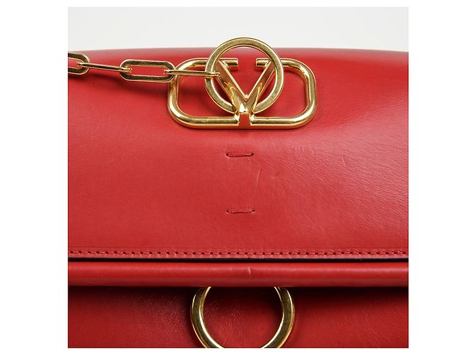 Valentino Tote Bag mit Ringgriff Rot - Ansicht 3