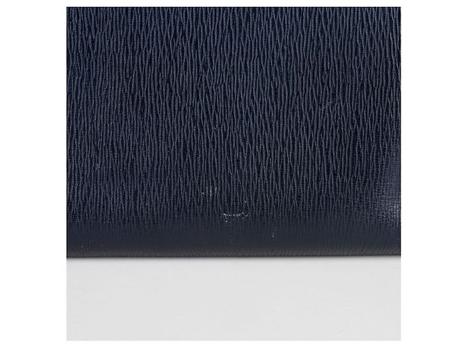 Salvatore Ferragamo Clutch Revival Blu - vista 5