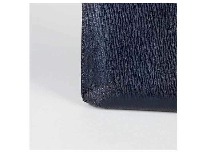 Salvatore Ferragamo Clutch Revival Blu - vista 6
