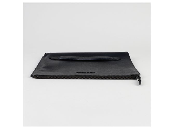 Salvatore Ferragamo Clutch Revival Blu - vista 7