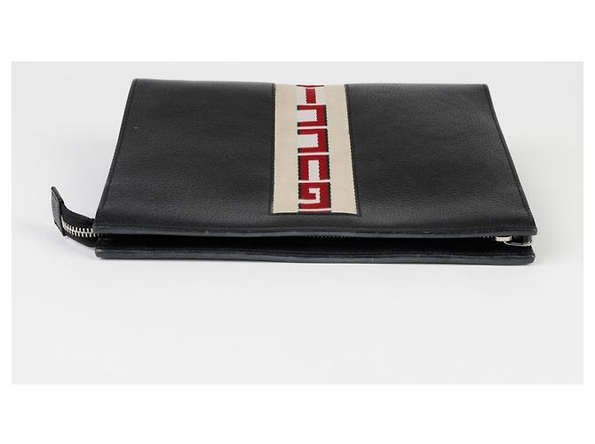 Gucci Pochette e Clutch con Logo Nero - vista 6