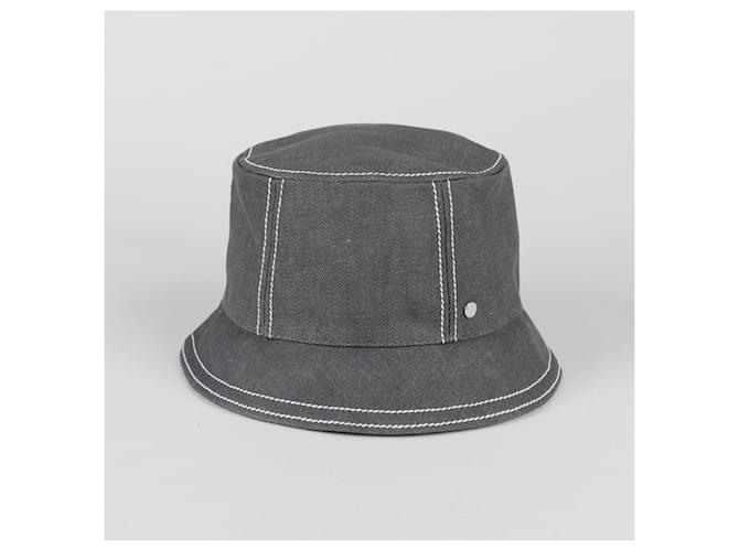 Hermès Calvi Bucket Hat Größe Braun - Ansicht 4