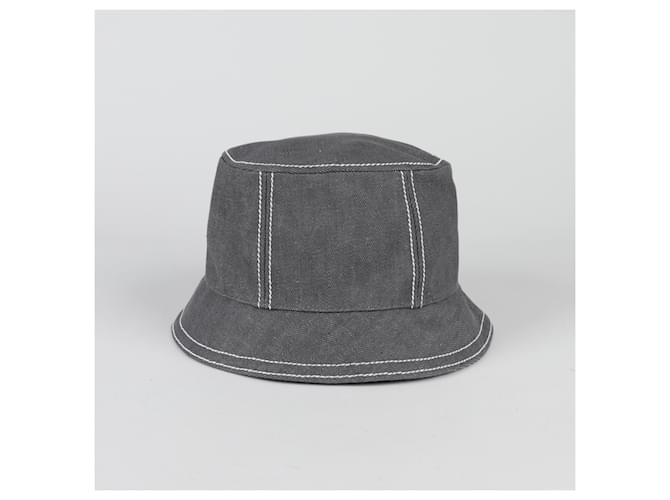 Hermès Calvi Bucket Hat Größe Braun - Ansicht 6