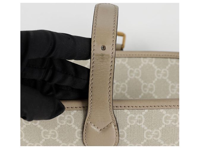 Gucci Borsa a tracolla mini intrecciata Marrone - vista 10
