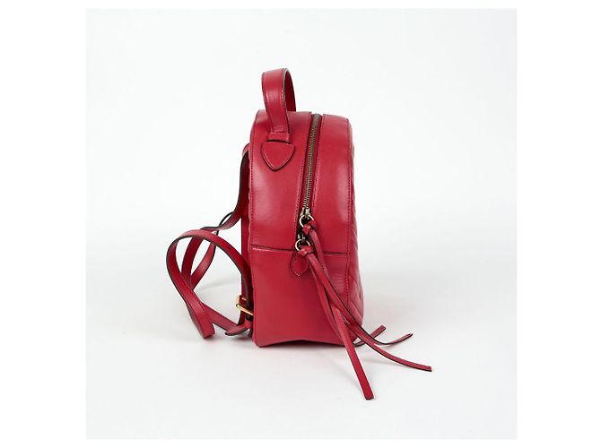 Gucci GG Marmont Backpack Red - view 6