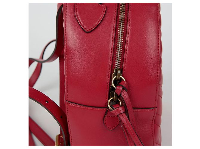 Gucci GG Marmont Backpack Red - view 7
