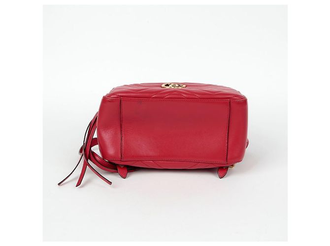 Gucci GG Marmont Backpack Red - view 8