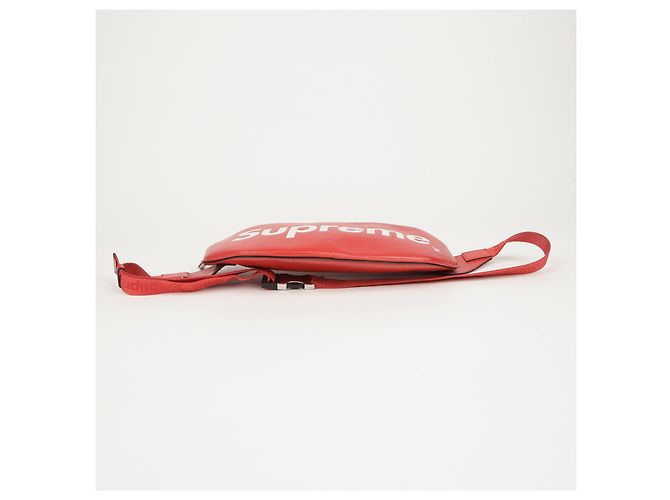Louis Vuitton Marsupio Supreme Rosso - vista 10