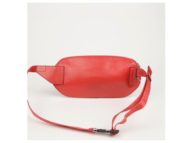 Louis Vuitton Marsupio Supreme Rosso - vista 3