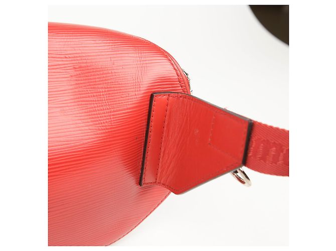 Louis Vuitton Marsupio Supreme Rosso - vista 4