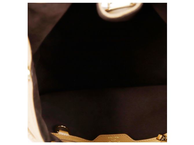 Louis Vuitton Borsa Tote Grande Mahina Marrone - vista 11