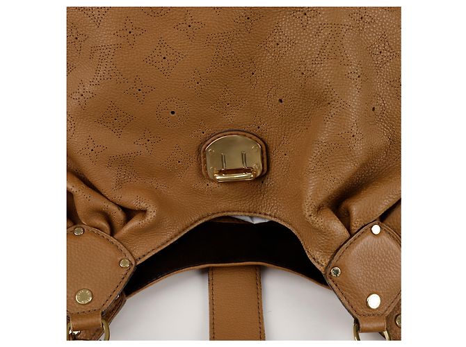 Louis Vuitton Borsa Tote Grande Mahina Marrone - vista 12