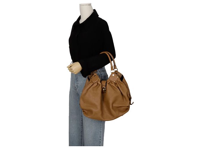 Louis Vuitton Borsa Tote Grande Mahina Marrone - vista 13