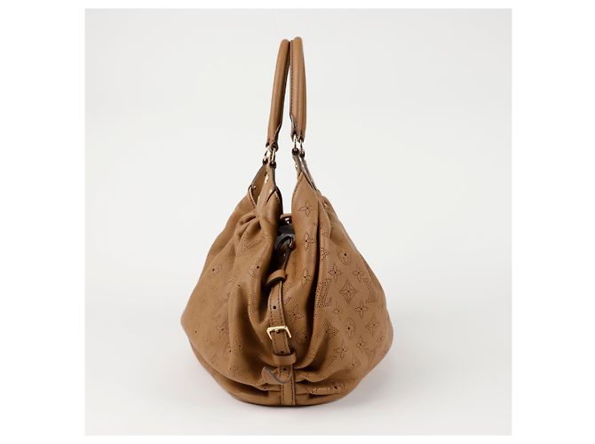 Louis Vuitton Borsa Tote Grande Mahina Marrone - vista 3