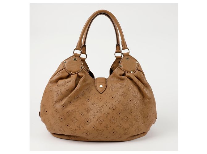 Louis Vuitton Borsa Tote Grande Mahina Marrone - vista 4