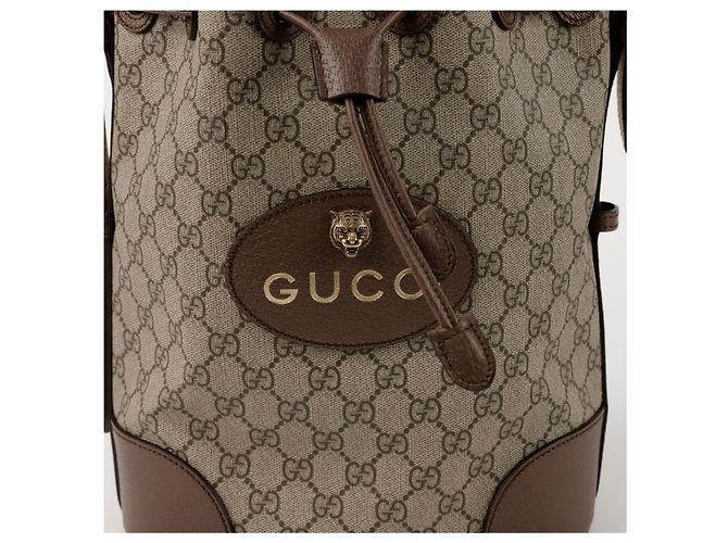 Gucci Zaino a secchiello Neo Vintage Marrone - vista 2