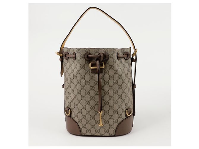 Gucci Zaino a secchiello Neo Vintage Marrone - vista 5