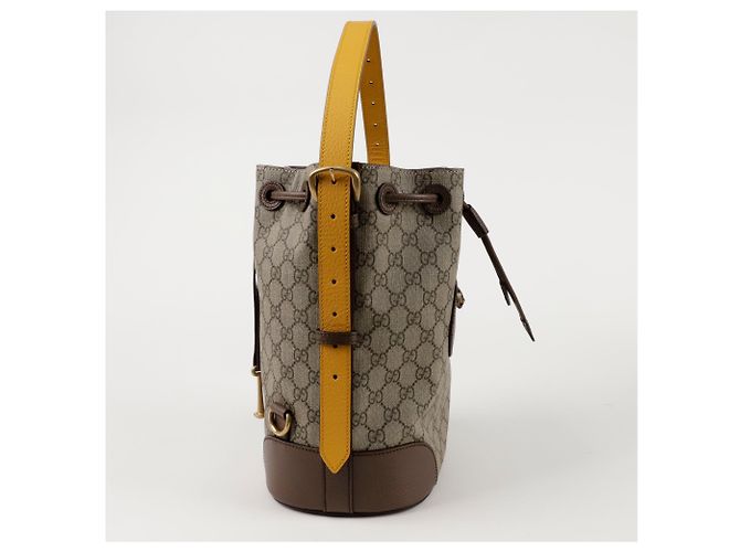 Gucci Zaino a secchiello Neo Vintage Marrone - vista 6