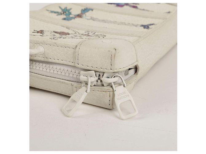 Louis Vuitton Borsa a tracolla LV Friends Soft Trunk Wallet Bianco - vista 11