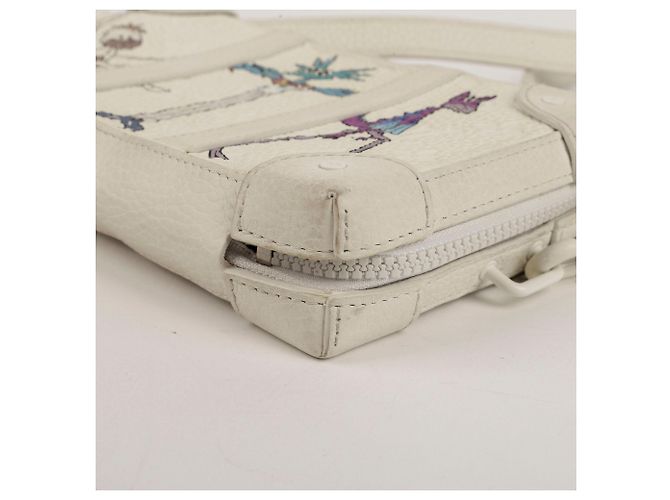 Louis Vuitton Borsa a tracolla LV Friends Soft Trunk Wallet Bianco - vista 12