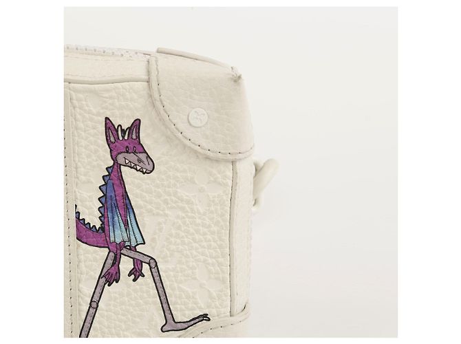 Louis Vuitton Borsa a tracolla LV Friends Soft Trunk Wallet Bianco - vista 4