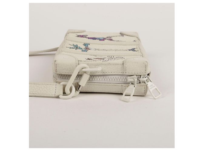 Louis Vuitton Borsa a tracolla LV Friends Soft Trunk Wallet Bianco - vista 9