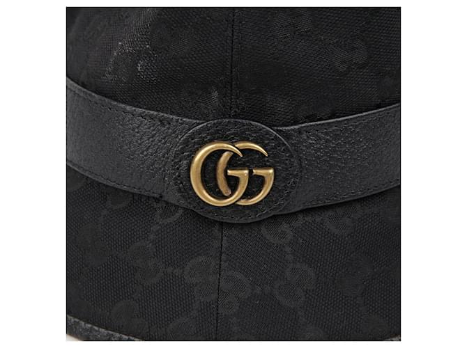 Gucci GG-Canvas Fedora Größe Schwarz - Ansicht 3