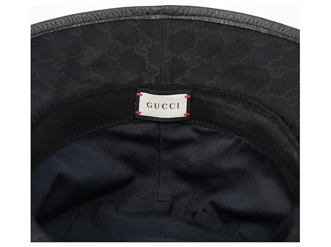 Gucci GG-Canvas Fedora Größe Schwarz - Ansicht 7