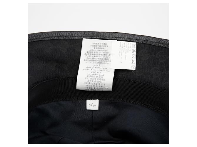 Gucci GG-Canvas Fedora Größe Schwarz - Ansicht 9