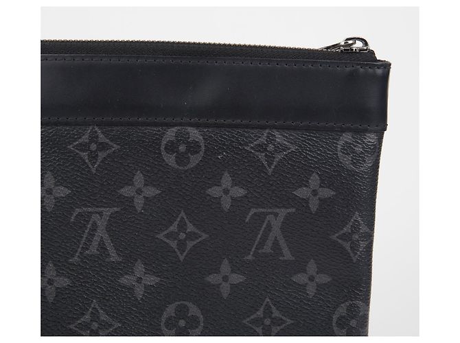 Louis Vuitton Clutch Pochette Apollo Nero - vista 3