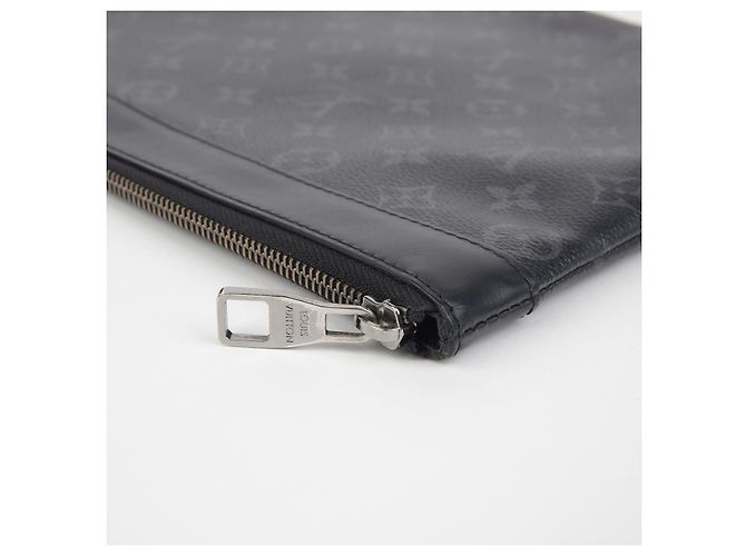 Louis Vuitton Clutch Pochette Apollo Nero - vista 6