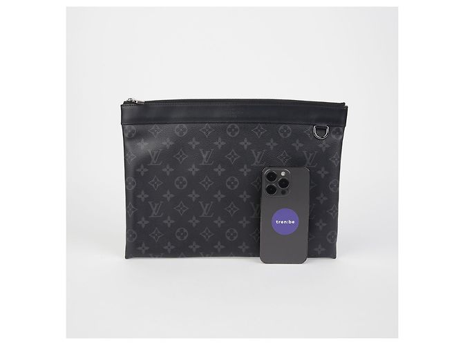 Louis Vuitton Clutch Pochette Apollo Nero - vista 7