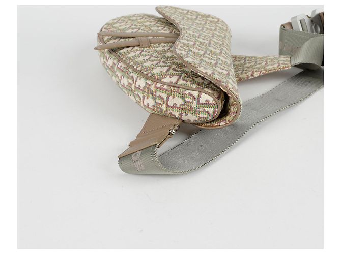 Saddle Dior Borsa a tracolla a spalla a sella Multicolore - vista 8