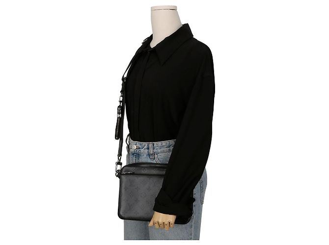 Louis Vuitton Borsa a Spalla Messenger Trio Bianco - vista 9