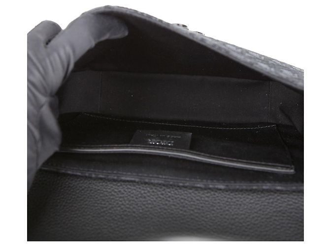 Dior Borsa a tracolla incrociata Saddle Small Flap Nero - vista 9