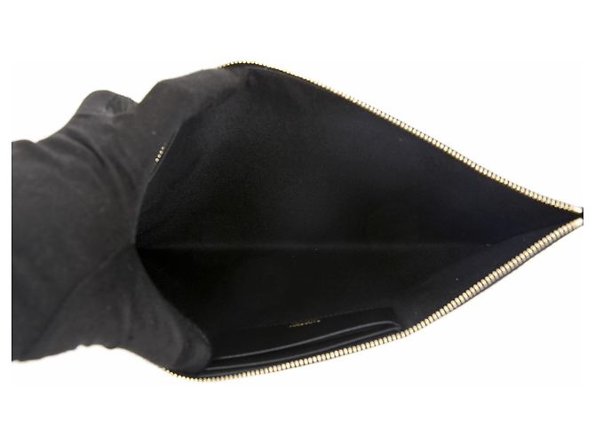 Burberry Clutch TB Monogram Marrone - vista 8