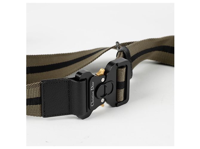 Saddle Dior Bolsa de Ombro Messenger em Forma de Selim Preto - vista 7